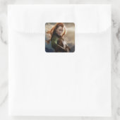 TAURIEL™ Character Poster 2 Vierkante Sticker (Tas)