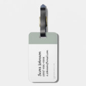 TAURIEL™ - Dit is onze strijd Bagagelabel (Achterkant verticaal)