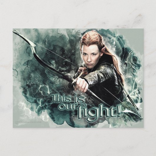 TAURIEL™ - Dit is onze strijd Briefkaart (Voorkant)