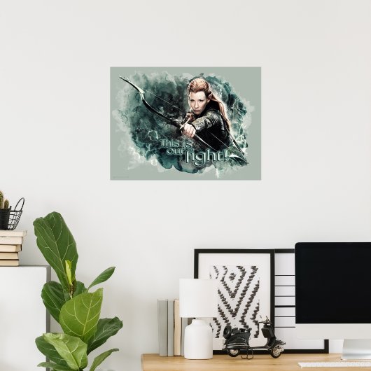TAURIEL™ - Dit is onze strijd Poster (Thuiskantoor)