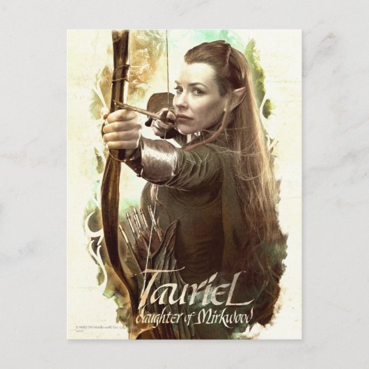 TAURIEL™ Dochter van Mirkwood Briefkaart (Voorkant)