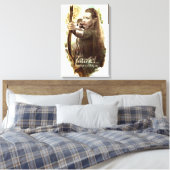 TAURIEL™ Dochter van Mirkwood Canvas Afdruk (Insitu (Slaapkamer))