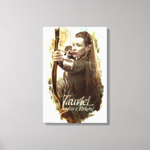 TAURIEL™ Dochter van Mirkwood Canvas Afdruk