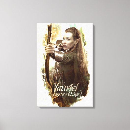 TAURIEL™ Dochter van Mirkwood Canvas Afdruk (Voorkant)