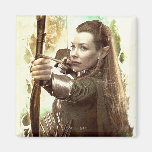 TAURIEL™ Dochter van Mirkwood Magneet (Voorkant)