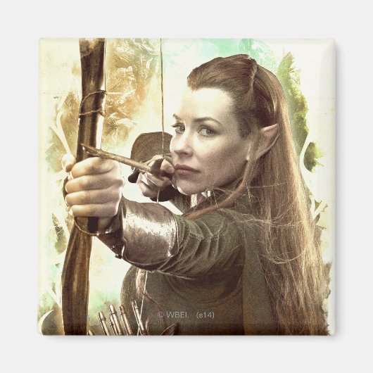 TAURIEL™ Dochter van Mirkwood Magneet (Voorkant)