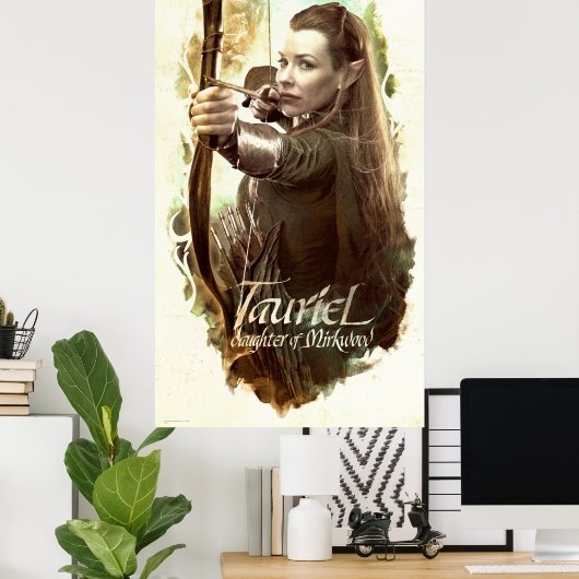 TAURIEL™ Dochter van Mirkwood Poster (Thuiskantoor)