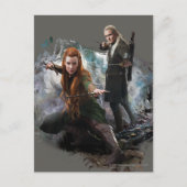 TAURIEL™ en LEGOLAS GREENLEAF™ Graphic Briefkaart (Voorkant)