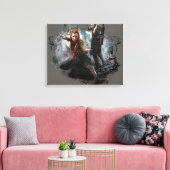 TAURIEL™ en LEGOLAS GREENLEAF™ Graphic Canvas Afdruk (Insitu (Woonkamer))