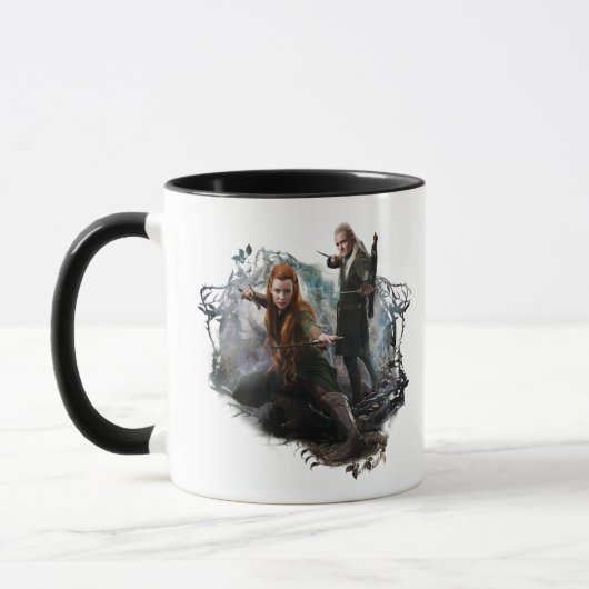 TAURIEL™ en LEGOLAS GREENLEAF™ Graphic Mok (Links)