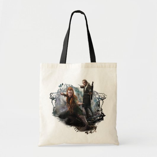 TAURIEL™ en LEGOLAS GREENLEAF™ Graphic Tote Bag (Voorkant)