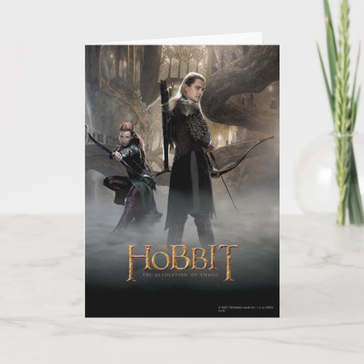 TAURIEL™ en LEGOLAS GREENLEAF™ Movie Poster 2 Kaart (Voorkant)