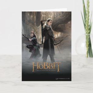 TAURIEL™ en LEGOLAS GREENLEAF™ Movie Poster 2 Kaart