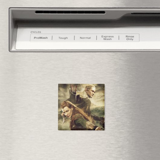 TAURIEL™ en LEGOLAS GREENLEAF™ Movie Poster 3 Magneet (Insitu (Vaatwasser))