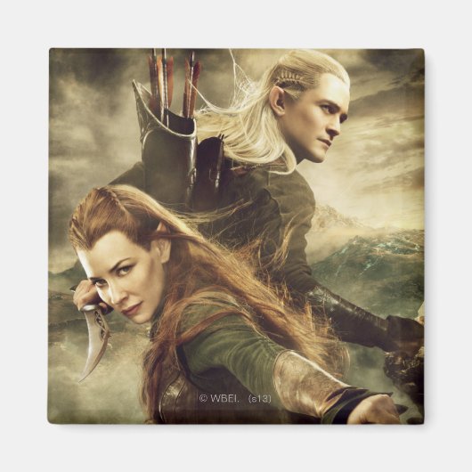 TAURIEL™ en LEGOLAS GREENLEAF™ Movie Poster 3 Magneet (Voorkant)