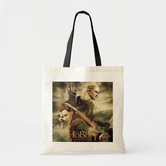 TAURIEL™ en LEGOLAS GREENLEAF™ Movie Poster 3 Tote Bag (Voorkant)