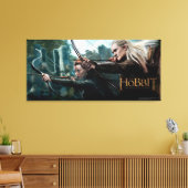 TAURIEL™ en LEGOLAS GREENLEAF™ Movie Poster Canvas Afdruk (Insitu (Woonkamer))