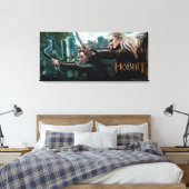 TAURIEL™ en LEGOLAS GREENLEAF™ Movie Poster Canvas Afdruk (Insitu (Slaapkamer))