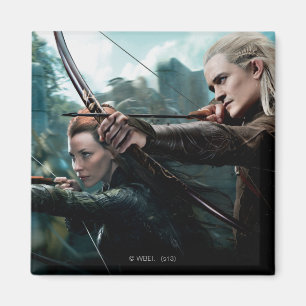 TAURIEL™ en LEGOLAS GREENLEAF™ Movie Poster Magneet