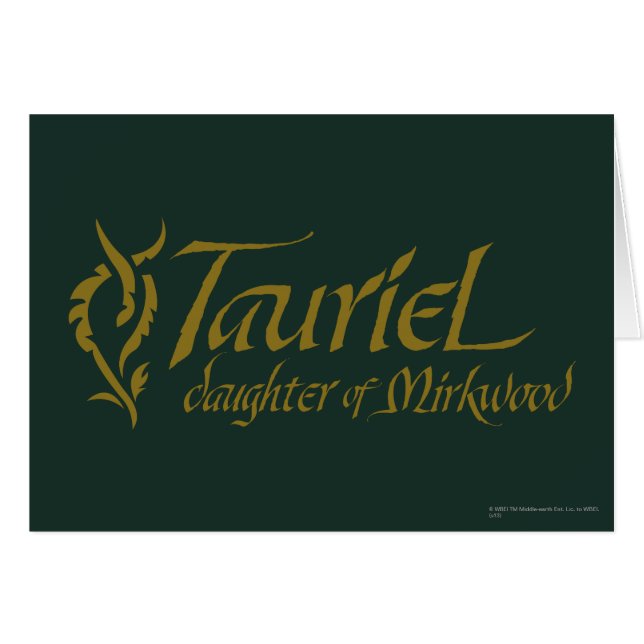 TAURIEL™ Naam (Voorkant Horizontaal)