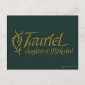 TAURIEL™ Naam Briefkaart (Voorkant)