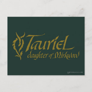 TAURIEL™ Naam Briefkaart