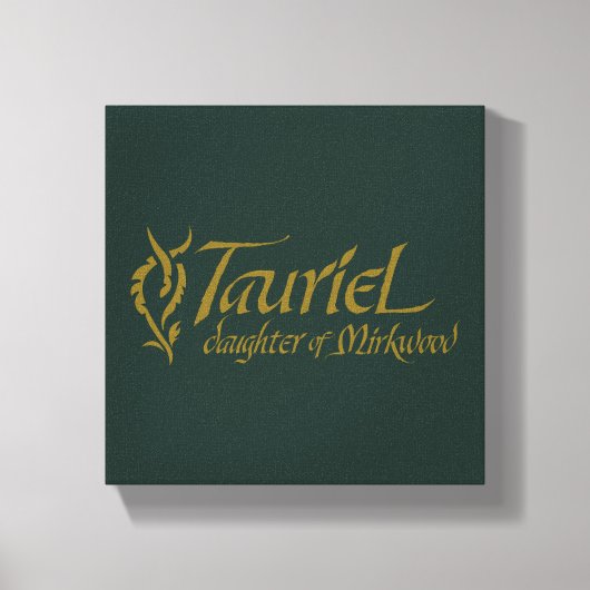 TAURIEL™ Naam Canvas Afdruk (Voorkant)