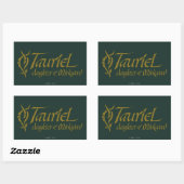 TAURIEL™ Naam Rechthoekige Sticker (Vel)