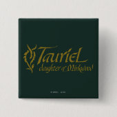 TAURIEL™ Naam Vierkante Button 5,1 Cm (Voorkant)