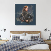 TAURIEL™-schets Canvas Afdruk (Insitu (Slaapkamer))