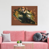 TAURIEL™-tekenteken Canvas Afdruk (Insitu (Woonkamer))