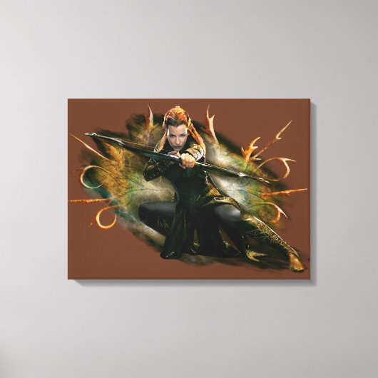 TAURIEL™-tekenteken Canvas Afdruk (Voorkant)