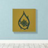 TAURIEL™-valsymbool Canvas Afdruk (Insitu (Houten vloer))