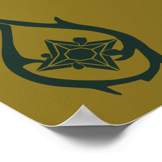 TAURIEL™-valsymbool Poster (Hoek)