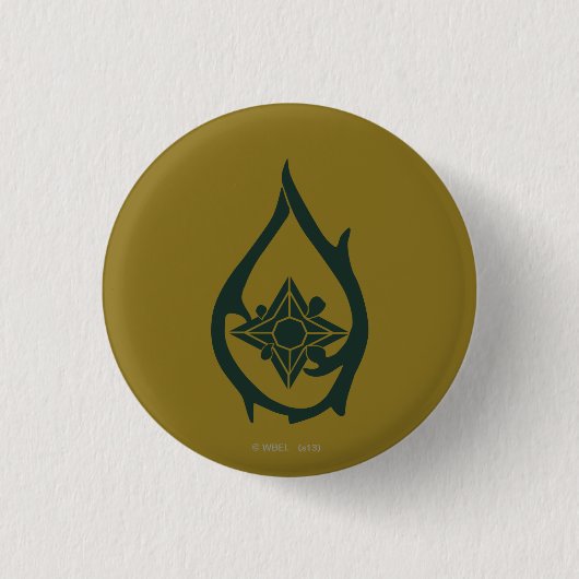 TAURIEL™-valsymbool Ronde Button 3,2 Cm (Voorkant)