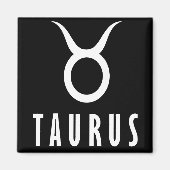 Tauris zodiac magneet (Voorkant)