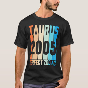 Taurus 2005 perfecte dierentuin op 17 jaar T-shirt