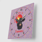 Taurus 21 april tot 20 mei wandklokken (Hoek)