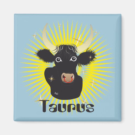 Taurus 21 april tot en met 20 mei Magnet (Voorkant)