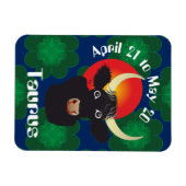Taurus 21 april tot en met 20 mei Premium Flexi Ma Magneet (Horizontaal)