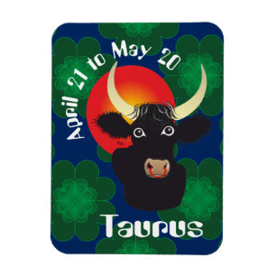 Taurus 21 april tot en met 20 mei Premium Flexi Ma Magneet
