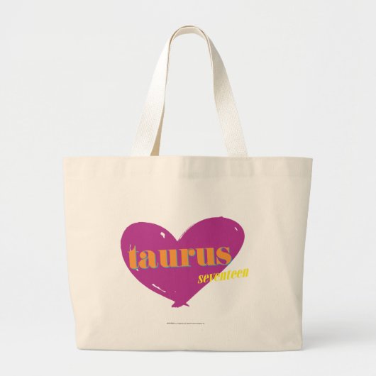 Taurus 2 grote tote bag (Voorkant)