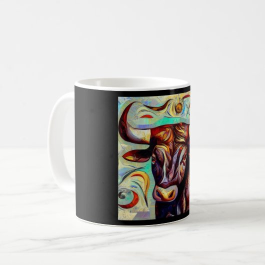 Taurus 2 koffiemok (Voorkant links)