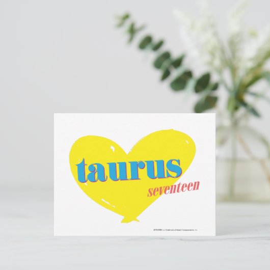 Taurus 3 briefkaart (Staand voorkant)