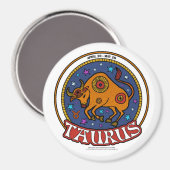 Taurus 3 inch Ronde magneet (Voorkant / Achterkant)