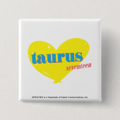 Taurus 3 vierkante button 5,1 cm (Voorkant)