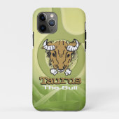 Taurus aardbord zodiabetisch bruin groen Case-Mate iPhone case (Achterkant)