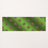 Taurus & Aarde Draak Yogamat (Achterkant (horizontaal))