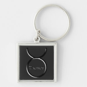 TAURUS, abstract ontwerp van het sterrenbeeld, Sleutelhanger
