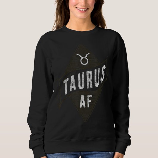Taurus Af Astrology Taurus Zodiac Birthday 2 Trui (Voorkant)